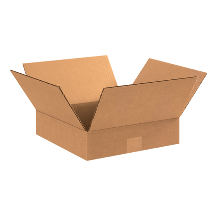 15 x 15 x 3" Flat Corrugated Boxes