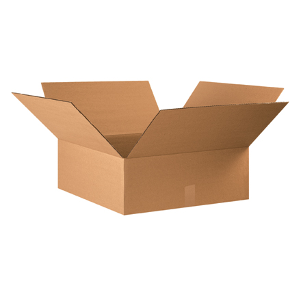 22 x 22 x 8" Flat Corrugated Boxes