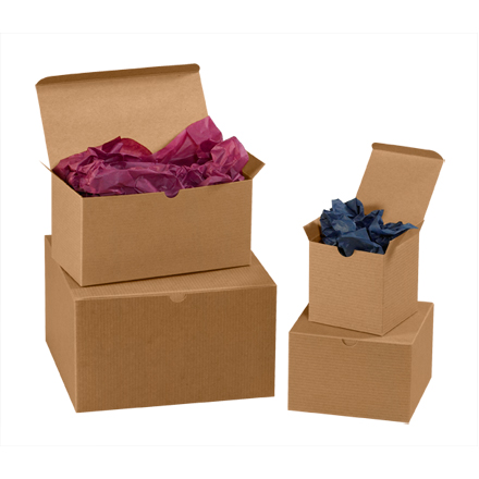 5 x 5 x 3" Kraft Gift Boxes