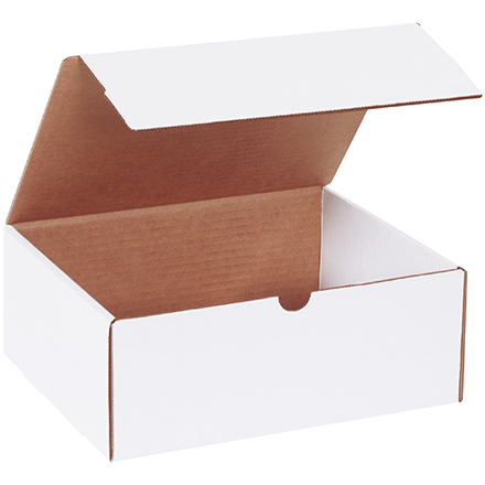 10 x 9 x 4" White Literature Mailer